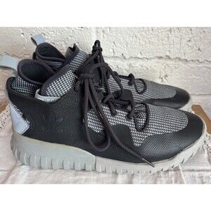 Adidas Originals Tubular X Carbon Black Gray Mens Size 11 Casual High Sneakers